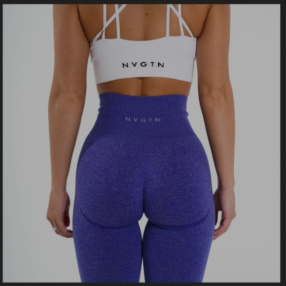 NVGTN Pants - NVGTN Blue Leggings